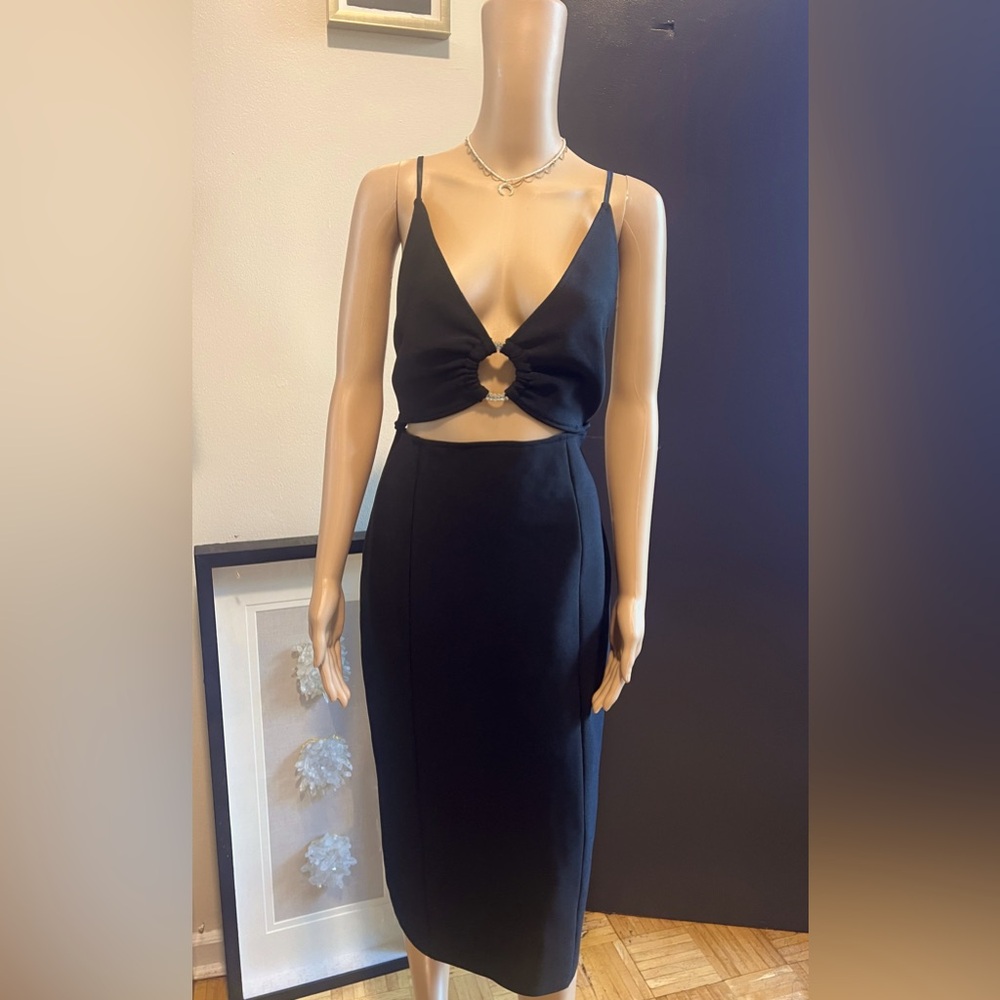 Black dress from Akira size large open back.